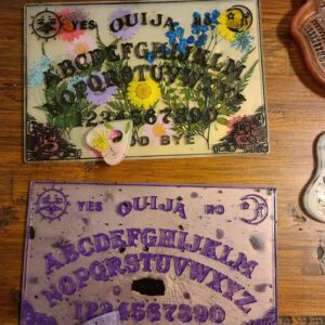 Mini Resin Ouija Board and Planchette
